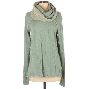 Free People FP Beach Cowl Neck Mint Green Sweatshirt XS to S NWOT